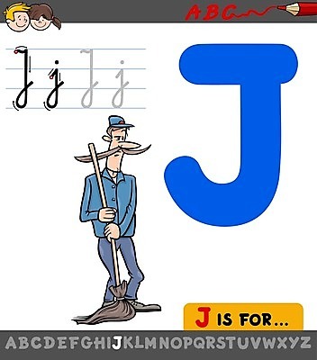 EPS 해외이미지 알파벳 영어 교육 일러스트 타이포그라피 사람없음 J 해외202004 해외일러스트 문자 파일형식 벡터 이미지허브