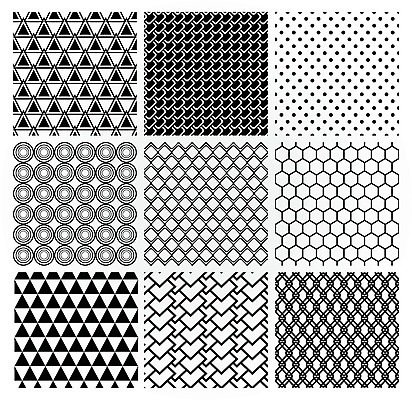 EPS 해외이미지 디자인 선 백그라운드 일러스트 추상 사람없음 검은색 점 원형 삼각형 심플 육각형 스타일 해외202004 해외일러스트 도형 컬러 무늬 파일형식 벡터 이미지허브