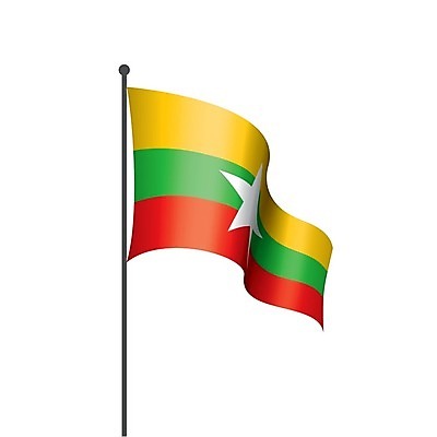 EPS 해외이미지 배너 아시아 별 리본 문화 물결 여행 일러스트 동양인 그래픽 빨간색 초록색 세계 노란색 3D 흰색 깃발 선거 심볼 오브젝트 사인 대륙 영토 지역 서명 애국심 고립 독립 미얀마 버마 전국 지리 현실 해외202004 해외일러스트 자연요소 나라 컬러 인종 민주주의 디지털합성 파일형식 벡터 이미지허브