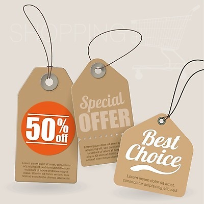 EPS 해외이미지 스티커 일러스트 사람없음 세트 갈색 꼬리표 라벨 세일 빈티지 해외202004 해외일러스트 컬러 컨셉 프레임 파일형식 벡터 이미지허브