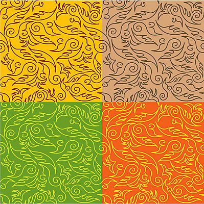 EPS 해외이미지 모양 식물 디자인 꽃 백그라운드 꽃무늬 패턴 일러스트 캘리그라피 부분 자연 벽지 추상 프레임 형상 미술 그래픽 장식 빨간색 초록색 갈색 노란색 소용돌이 나뭇가지 직물 화려 우아함 두루마리 그림 윤곽 스타일 시리즈 해외202004 해외일러스트 나무 컬러 컨셉 무늬 문화예술 회오리 생태계 파일형식 벡터 이미지허브