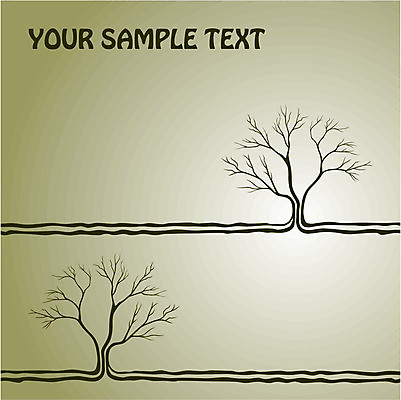 EPS 해외이미지 나무 백그라운드 일러스트 타이포그라피 사람없음 연두색 빈티지 해외202004 해외일러스트 식물 문자 컨셉 초록색 파일형식 벡터 이미지허브