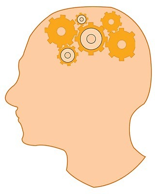 EPS 해외이미지 일러스트 사람 머리 기계 장비 업무 원형 만화 뇌 흰배경 공상 기어 해외202004 해외일러스트 도형 백그라운드 신체부위 흰색 작업 파일형식 벡터 이미지허브
