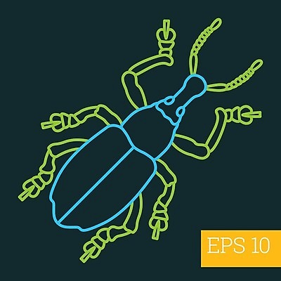 EPS 해외이미지 디자인 야생동물 선 곤충 절지류 일러스트 그래픽 픽토그램 주름 벌레 딱정벌레 심볼 오브젝트 사인 그림 심플 윤곽 고립 얇은 엘리먼트 해외202004 해외일러스트 동물 파일형식 벡터 이미지허브