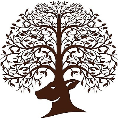 EPS 해외이미지 나무 동물 야생동물 잎 일러스트 사슴 뿔 그래픽 머리 달러 나뭇가지 흰배경 복고 고립 순록 반추동물 해외202004 해외일러스트 식물 백그라운드 돈 포유류 신체부위 흰색 파일형식 벡터 이미지허브