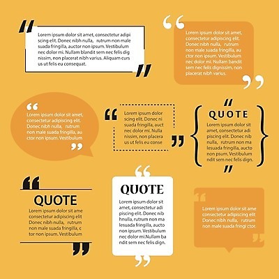 EPS 해외이미지 말풍선 스티커 일러스트 아이디어 사람없음 세트 노란색 라벨 메시지 큰따옴표 해외202004 해외일러스트 기호 컬러 컨셉 프레임 파일형식 벡터 이미지허브