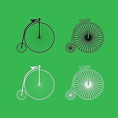 EPS 해외이미지 스포츠 여행 의자 일러스트 교통시설 자전거 검은색 산책 운전 수확 골동품 흰색 바퀴 원형 역사 클래식 구부린 승차 큼 박물관 순환 기어 안장 구식 깨짐 세기 옛날 전력질주 스타일 힙스터 해외202004 해외일러스트 도형 패션 컬러 가구 교통 컨셉 농업 모션 휴식 바이크 크기 시설 파일형식 벡터 이미지허브