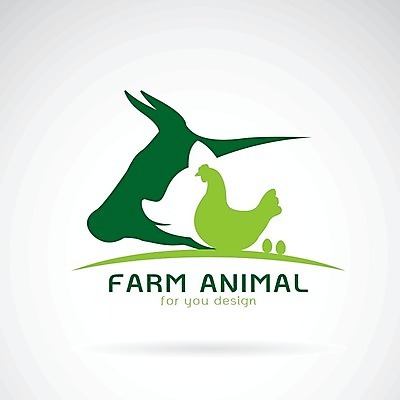 EPS 해외이미지 실루엣 일러스트 비즈니스 사람없음 계란 닭 돼지 소 심볼 브랜딩 해외202004 해외일러스트 포유류 조류 촬영기법 알 파일형식 벡터 이미지허브