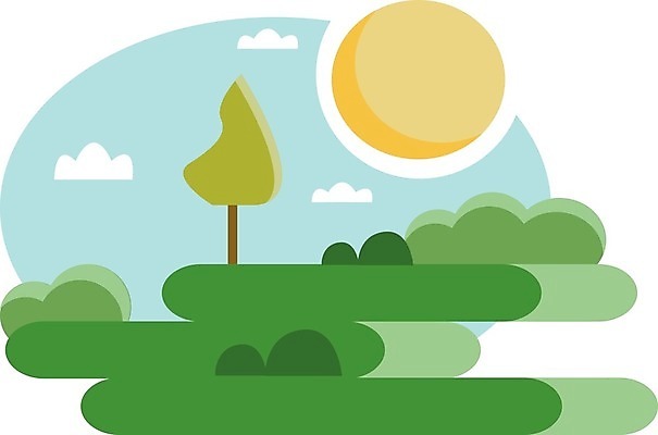 EPS 해외이미지 나무 계절 공원 여행 밭 일러스트 자연 하늘 날씨 휴식 풍경 잔디 야외 건물 초록색 여름 빛 햇빛 태양 농장 환경 정원 계곡 맑음 봄 시골 도시 땅 그림 장면 내추럴 해외202004 해외일러스트 자연요소 식물 건축물 공공시설 컬러 컨셉 농업 생태계 파일형식 벡터 이미지허브