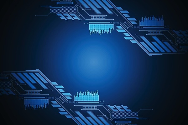 EPS 해외이미지 디자인 컨셉 일러스트 추상 미래 사람없음 그래픽 파란색 디지털 해외202004 해외일러스트 컬러 무늬 파일형식 벡터 이미지허브