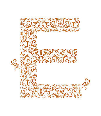 EPS 해외이미지 디자인 알파벳 백그라운드 잎 곡선 일러스트 텍스트 추상 미술 타이포그라피 장식 갈색 E 편지 심볼 사인 질감 비네팅 바로크 빅토리아 스타일 해외202004 해외일러스트 식물 문자 영어 선 컬러 무늬 문화예술 촬영기법 파일형식 벡터 이미지허브