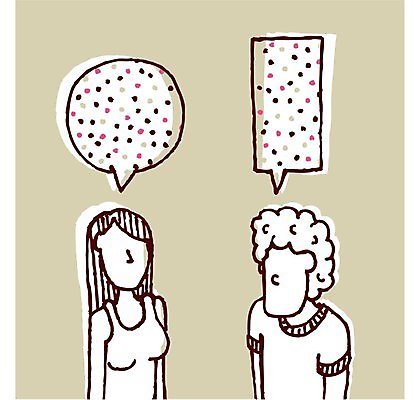 EPS 해외이미지 여자 남자 말풍선 일러스트 통신 청소년 대화 토론 명상 해외202004 해외일러스트 말하기 사람 파일형식 벡터 이미지허브