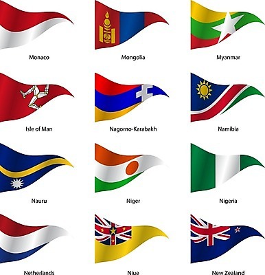 EPS 해외이미지 스티커 일러스트 사람없음 세트 세계 깃발 삼각형 국기 몽골 네덜란드 나미비아 나이지리아 니제르 모나코 미얀마 해외202004 해외일러스트 도형 유럽 아시아 남아프리카 파일형식 벡터 서아프리카 이미지허브