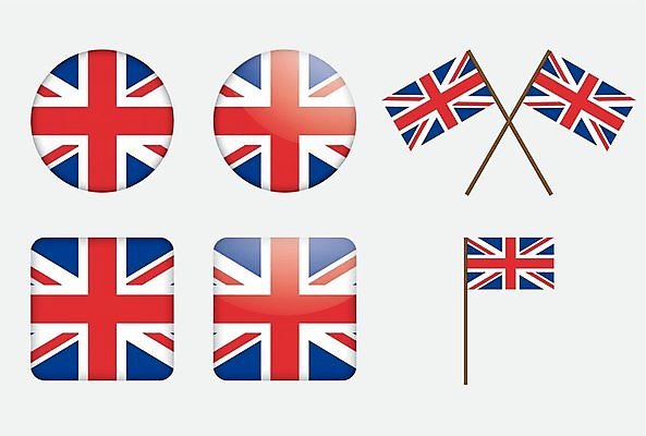EPS 해외이미지 배너 영어 십자가 일러스트 영국 손잡이 빨간색 파란색 줄무늬 흰색 깃발 원형 심볼 사인 정사각형 배지 광택 깃대 고립 전국 정부 표준 해외202004 해외일러스트 도형 문자 유럽 컬러 무늬 파일형식 벡터 이미지허브