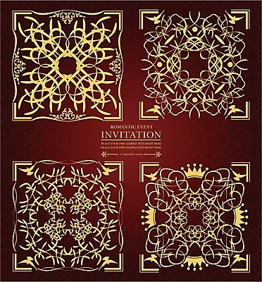 EPS 해외이미지 디자인 일러스트 프레임 사람없음 장식 빈티지 고급 우아함 바로크 빅토리아 해외202004 해외일러스트 컨셉 파일형식 벡터 이미지허브