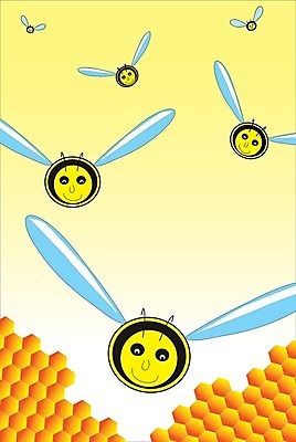 EPS 해외이미지 동물 디자인 음식 곤충 백그라운드 패턴 날개 오렌지 일러스트 자연 벽지 세포 미술 여름 노란색 검은색 황금 달콤 벌레 말벌 만화 묘사 그림 꽃가루 육각형 꿀 벌집 왁스 해외202004 해외일러스트 도형 계절 컬러 무늬 과일 문화예술 맛 벌_곤충 가루 생태계 파일형식 벡터 이미지허브