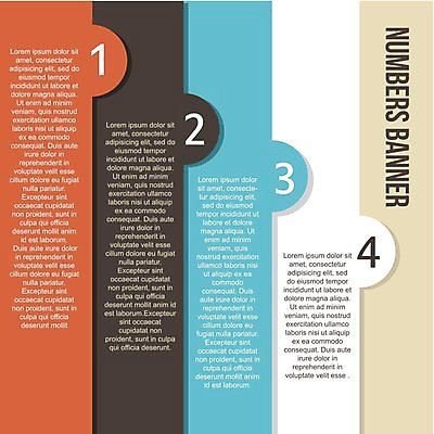 EPS 해외이미지 디자인 일러스트 비즈니스 사람없음 숫자 인포그래픽 정보 단계 순서 목차 해외202004 해외일러스트 문자 파일형식 벡터 이미지허브