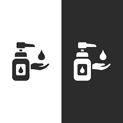 EPS 해외이미지 십자가 일러스트 건강 병원 치료 약 액체 보호 질병 컨테이너 약국 감염 비누 처방 해외202004 해외일러스트 산업 컨셉 의학 위생용품 파일형식 벡터 이미지허브