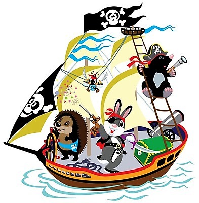 EPS 해외이미지 동물 행복 어린이 바다 일러스트 장난 놀이 항해 물 파티 우정 토끼 보트 만화 흰배경 선원 해적 보물 고슴도치 발견 고립 두더지 해외202004 해외일러스트 자연요소 감정 백그라운드 배_교통 포유류 사람 이벤트 친구 반려동물 흰색 도둑 파일형식 벡터 이미지허브