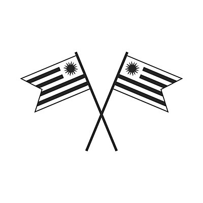 EPS 해외이미지 전통 디자인 문화 물결 선 캠페인 여행 컨셉 일러스트 휴가 미술 경사 이벤트 그래픽 장식 검은색 축제 자유 흰색 축하 깃발 막대기 플랫 만화 선거 심볼 사인 윤곽 깃대 봉 애국심 대각선 교차 고립 독립 엘리먼트 우루과이 전국 해외202004 해외일러스트 컬러 문화예술 남아메리카 민주주의 파일형식 벡터 이미지허브