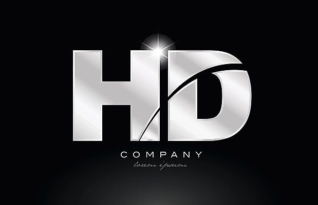 EPS 해외이미지 모양 템플릿 디자인 알파벳 백그라운드 일러스트 회사 비즈니스 반짝임 금속 검은색 회색 은색 편지 심볼 신분 D H 엘리먼트 활자 해외202004 해외일러스트 영어 컬러 모션 재질 활자판 파일형식 벡터 이미지허브