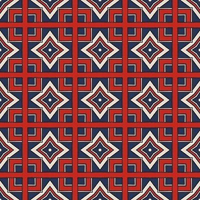 EPS 해외이미지 디자인 백그라운드 패턴 일러스트 벽지 추상 빨간색 파란색 검은색 타일 복고 정사각형 해외202004 해외일러스트 도형 컬러 무늬 파일형식 벡터 이미지허브