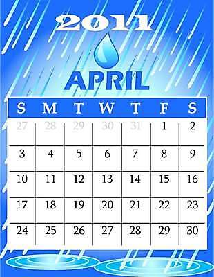 EPS 해외이미지 디자인 포스터 물결 일러스트 추상 휴가 새로움 기념 경사 물 파란색 검은색 봄 젖음 달력 흰색 축하 떨어짐 4월 빗방울 연도 싱글 웅덩이 폭풍 일요일 월 금요일 목요일 수요일 월요일 토요일 특별함 화요일 해외202004 해외일러스트 자연요소 계절 컬러 컨셉 무늬 날씨 비_날씨 날짜 요일 파일형식 벡터 이미지허브