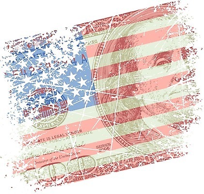 EPS 해외이미지 별 백그라운드 돈 일러스트 빨간색 파란색 달러 미국 줄무늬 깃발 땅 심볼 복고 그런지 독립 옛날 해외202004 해외일러스트 자연요소 컬러 북아메리카 무늬 재산 파일형식 벡터 이미지허브