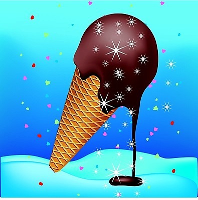 EPS 해외이미지 백그라운드 겨울 일러스트 아이스크림 빛 과자 초콜릿 검은색 추위 해외202004 해외일러스트 계절 컬러 디저트 파일형식 벡터 이미지허브