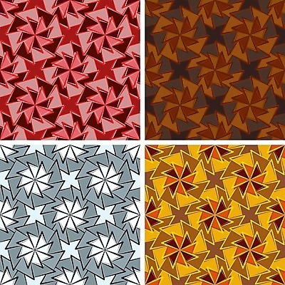 EPS 해외이미지 모양 디자인 백그라운드 패턴 일러스트 추상 미술 장식 빨간색 세트 갈색 노란색 디지털 회색 풍차 수확 흰색 4 플랫 타일 싱글 그림 서식 복고 심플 교차 대칭 엘리먼트 짜기 해외202004 해외일러스트 컬러 무늬 농업 모션 문화예술 숫자 파일형식 벡터 이미지허브