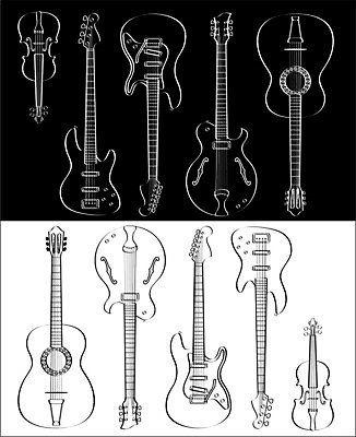 EPS 해외이미지 모양 실루엣 줄 음악 백그라운드 일러스트 노래 놀이 여러명 세트 파티 검은색 소리 콘서트 장비 흰색 기구 기타 악단 클래식 심볼 바이올린 오브젝트 클럽 오디오 재즈 오케스트라 고립 뮤지컬 베이스 해외202004 해외일러스트 컬러 다수 컨셉 현악기 문화예술 촬영기법 사람 이벤트 전자제품 공연 파일형식 벡터 이미지허브