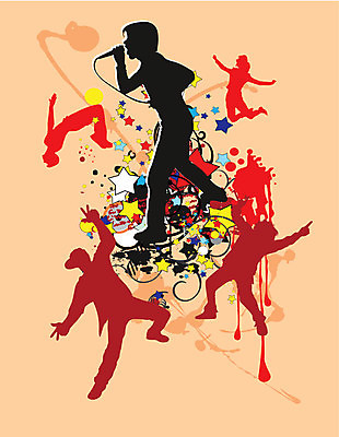 EPS 해외이미지 실루엣 음악 백그라운드 컨셉 일러스트 노래 사람 숫자 검은색 소리 가수 배우 DJ 심볼 노래방 뮤지컬 줄서기 채용 해외202004 해외일러스트 문자 컬러 비즈니스 모션 문화예술 촬영기법 음악가 연예인 파일형식 벡터 이미지허브