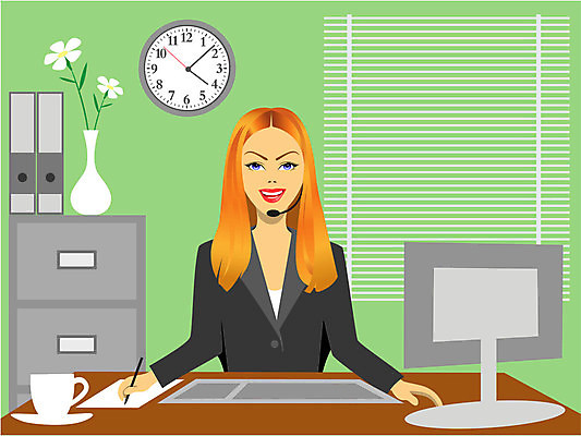 EPS 해외이미지 직업 여자 일러스트 회사 비즈니스 직장 정장 스마트폰 사무실 판매 업무 비즈니스우먼 전화기 책상 서비스 안내원 비서 운영자 접수 지원 해외202004 해외일러스트 옷 가구 사람 핸드폰 스마트기기 작업 직장인 파일형식 벡터 이미지허브