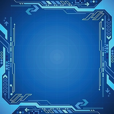 EPS 해외이미지 디자인 컨셉 일러스트 추상 미래 프레임 사람없음 그래픽 파란색 디지털 해외202004 해외일러스트 컬러 무늬 파일형식 벡터 이미지허브