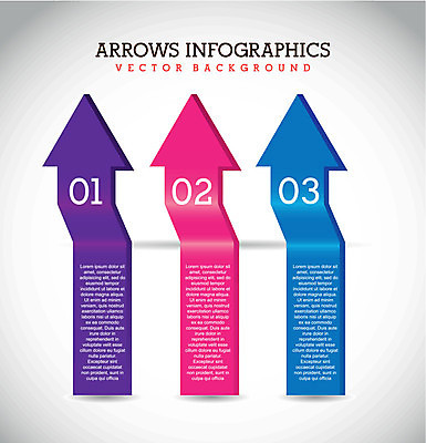 EPS 해외이미지 디자인 화살표 일러스트 비즈니스 사람없음 숫자 인포그래픽 정보 상승 단계 순서 목차 해외202004 해외일러스트 문자 컨셉 파일형식 벡터 이미지허브