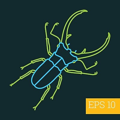 EPS 해외이미지 디자인 선 곤충 일러스트 사슴 그래픽 픽토그램 주름 벌레 딱정벌레 심볼 오브젝트 사인 그림 심플 윤곽 고립 얇은 엘리먼트 해외202004 해외일러스트 동물 포유류 파일형식 벡터 이미지허브