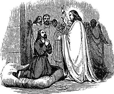 EPS 해외이미지 선 일러스트 미술 검은색 수확 흰색 예수 그림 감사 무릎 판화 해외202004 해외일러스트 감정 컬러 농업 문화예술 신체부위 신_종교 파일형식 벡터 이미지허브