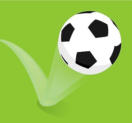 EPS 해외이미지 스포츠 일러스트 공 축구 게임 만화 튕기기 해외202004 해외일러스트 모션 놀이 구기 파일형식 벡터 이미지허브