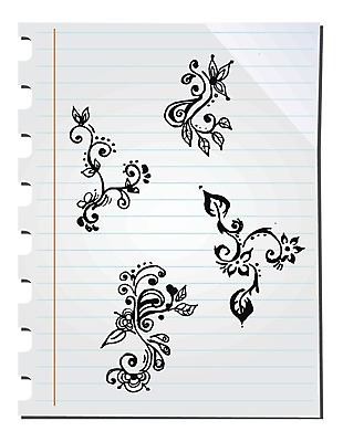 EPS 해외이미지 손 백그라운드 일러스트 추상 미술 사람 연필 흰색 그림 해외202004 해외일러스트 컬러 무늬 문화예술 학용품 신체부위 필기구 파일형식 벡터 이미지허브