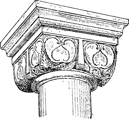 EPS 해외이미지 조각 패턴 일러스트 건축양식 미술 장식 교회 검은색 수확 골동품 흰색 기둥 역사 그림 판화 옛날 스트라스부르 해외202004 해외일러스트 건축 컬러 무늬 농업 문화예술 프랑스 파일형식 벡터 이미지허브