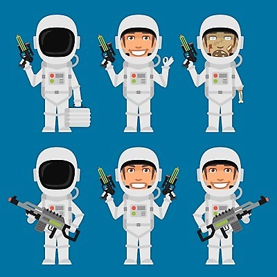 EPS 해외이미지 캐릭터 디자인 산업 무기 일러스트 미술 사람 그래픽 세트 우주 여행가방 권총 우주비행사 업무 플랫 헬멧 만화 수집 가득함 오브젝트 클립 마스코트 캐리커처 좀비 해외202004 해외일러스트 일러캐릭터 가방 문화예술 총 작업 보호장비 그림 파일형식 벡터 이미지허브