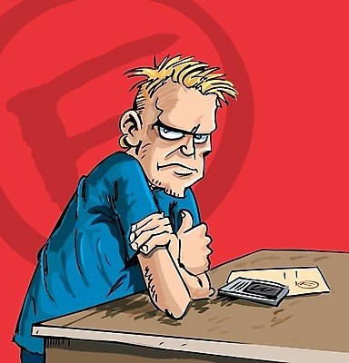 EPS 해외이미지 클립아트 백인 옷 감정 일러스트 소년 10대 유행 분노 짜증 흰색 닫기 만화 손그림 사춘기 해외202004 해외일러스트 서양인 남자 어린이 컬러 모션 청소년 파일형식 벡터 이미지허브