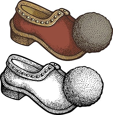 EPS 해외이미지 전통 신발 일러스트 여러명 빨간색 그리스 그리스인 목판화 해외202004 해외일러스트 서양인 유럽 컬러 다수 사람 파일형식 벡터 이미지허브
