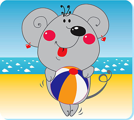 EPS 해외이미지 클립아트 동물 모래 파도 바다 여행 일러스트 공 자연 하늘 휴가 휴식 항해 야외 물 여름 파란색 뜨거움 만화 기린 그림 해외202004 해외일러스트 자연요소 계절 컬러 컨셉 배_교통 포유류 생태계 파일형식 벡터 이미지허브