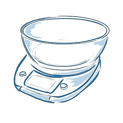 EPS 해외이미지 백그라운드 일러스트 주방용품 요리 디지털 주방 기구 은색 몸무게 스케치 심볼 측정 오브젝트 싱글 눈금 해외202004 해외일러스트 컬러 생활용품 미술 파일형식 벡터 이미지허브