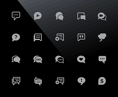 EPS 해외이미지 말풍선 생각 인터넷 일러스트 비즈니스 검은배경 대화 사람없음 거품 하트 메시지 토론 동영상 블로거 지원 해외202004 해외일러스트 모양 백그라운드 말하기 검은색 파일형식 벡터 이미지허브