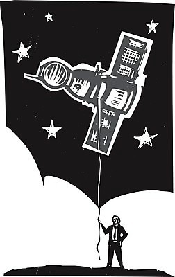 EPS 해외이미지 과학 일러스트 비즈니스 우주 인공위성 로켓 탐험 우주선 시작 러시아 궤도 진행 목판화 소비에트 해외202004 해외일러스트 유럽 통신 파일형식 벡터 이미지허브