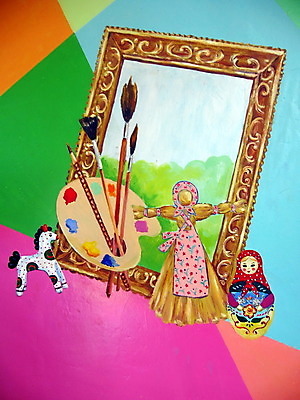 포토 JPG 해외이미지 전통 인형 벽 백그라운드 일러스트 추상 미술 사람없음 세트 장난감 페인트 붓 팔레트 수집 그림 러시아 꼭두각시 전국 해외202004 해외포토 유럽 무늬 문화예술 파일형식 이미지허브