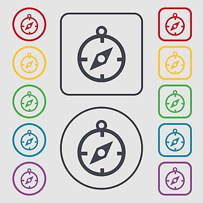 EPS 해외이미지 여행 지도 일러스트 탐험 나침반 방향 심볼 사인 지형 북쪽 네비게이션 발견 항해사 해외202004 해외일러스트 직업 파일형식 벡터 이미지허브