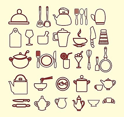 EPS 해외이미지 모양 접시 실루엣 포크 일러스트 가정 유리 주전자 주방용품 요리 컵 세트 주방 식당 숟가락 장비 머그컵 하트 차 찻주전자 수집 사인 심플 작업도구 해외202004 해외일러스트 식기 음료 생활용품 재질 촬영기법 수저 상점 도구 파일형식 벡터 이미지허브